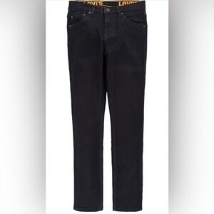 Levi's Boys' 510 Skinny Fit Performance Jeans Size 10 Black Denim Jeans